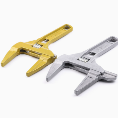 বড় চোয়াল এবং ছোট হাতল সহ হেভি ডিউটি ​​অ্যালুমিনিয়াম অ্যালয় রেঞ্চ