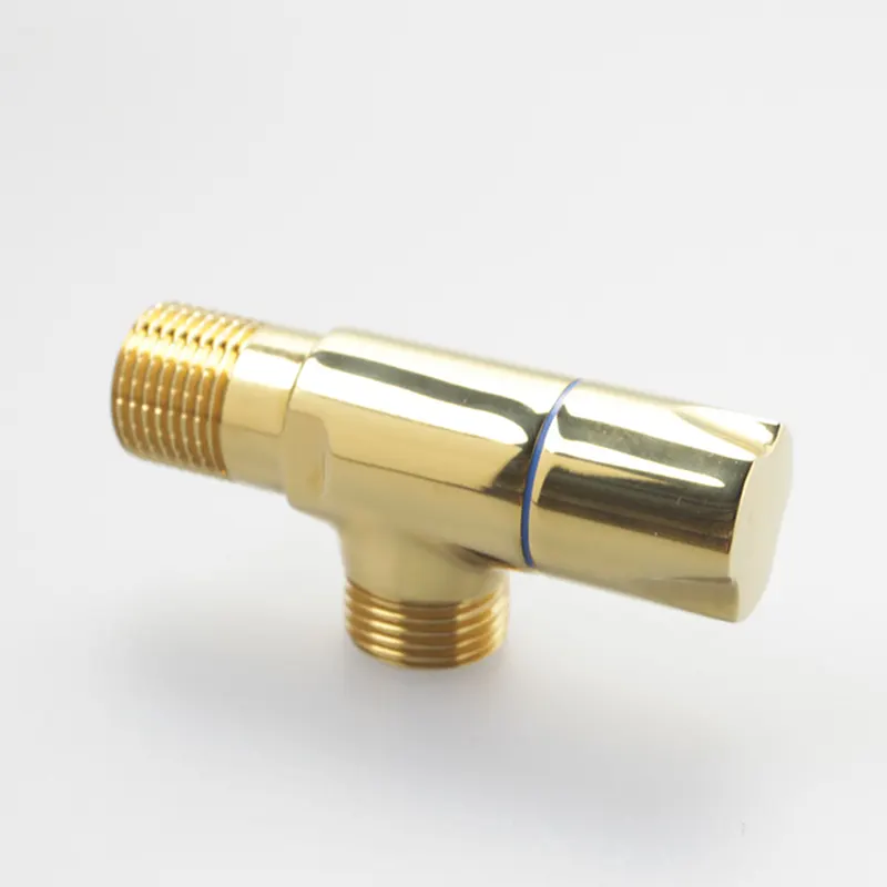 Golden Brass Angle Valve Golden Brass Angle Valve