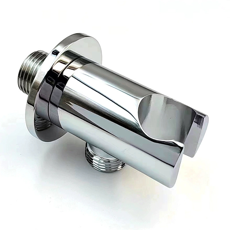 নতুন আগমন অল-ব্রাস শাওয়ার হোল্ডার, হ্যান্ডহেল্ড শাওয়ারের জন্য গোপন গোলাকার বন্ধনী, সলিড ব্রাস শাওয়ার মাউন্ট