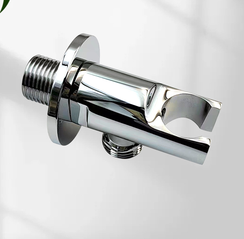 সলিড ব্রাস হ্যান্ডহেল্ড শাওয়ার হোল্ডার, ওয়াল মাউন্ট করা গোপন ঝরনা বন্ধনী, বাথরুম শাওয়ার আনুষাঙ্গিক